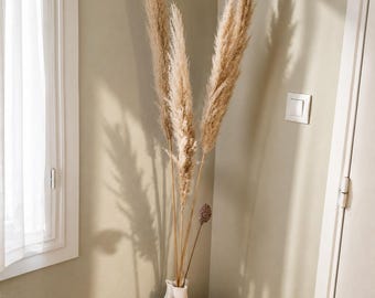 Organic Marble-Effect Vase – Modern Decor, Made in France
