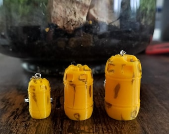 Decorative keychain marine barrel / ocean style / dark atmosphere 3D printed barrel, movie fan art