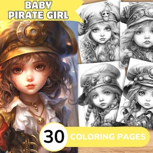 Pirate Girl Coloring Pages, Pirate Girl Coloring Book, Pirate Coloring, Girl Coloring Book, Girl Coloring Pages