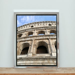 Colosseum Print, Digital art Italy vibe. Rome Printable art Colosseo