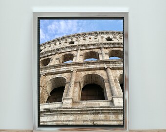 Colosseum Print, Digital art Italy vibe. Rome Printable art Colosseo