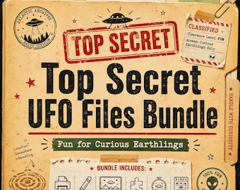 Pack numérique Top Secret UFO Files - Du divertissement pour les Terriens curieux
