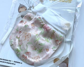 Manoplas de seda morera para bebé - Antiarañazos/alivio del eczema (solo manoplas) - Hermosa