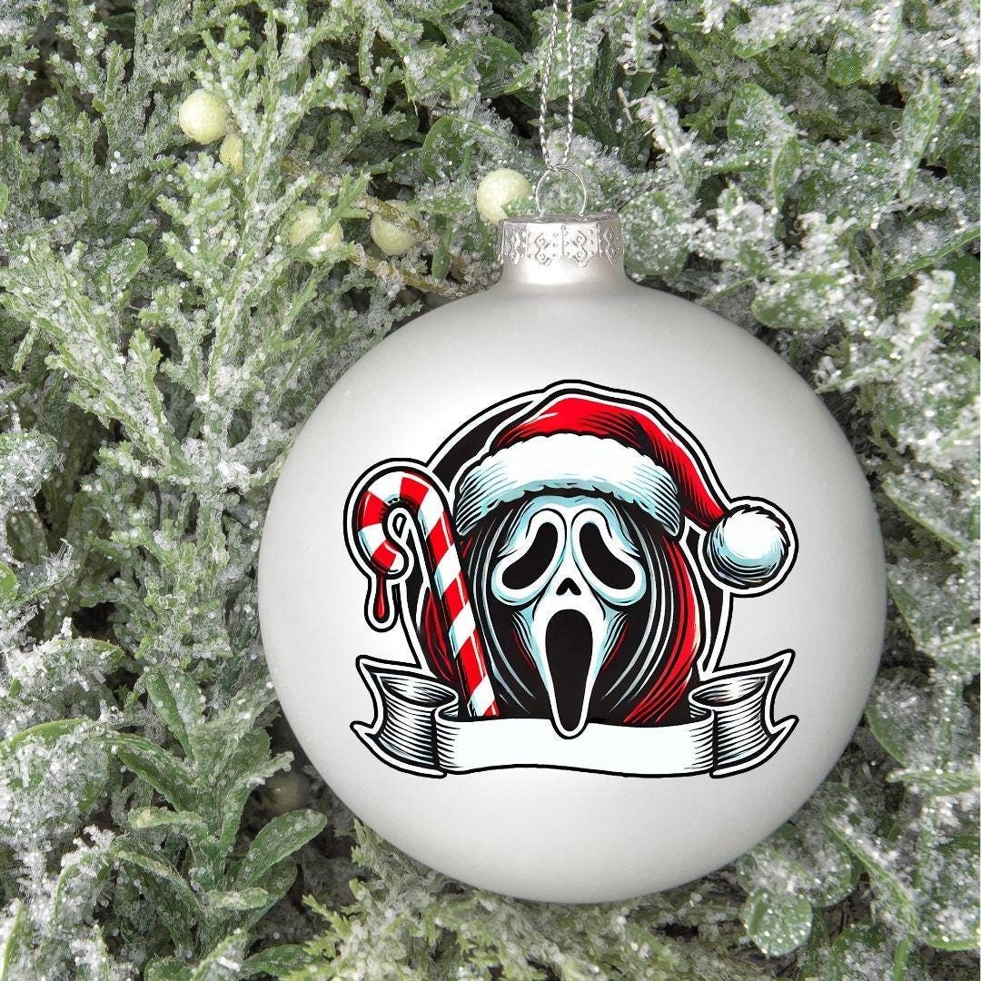 Scream Mask Ornament - Etsy