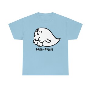 GhostWithTits Milk-Maid Unisex Heavy Cotton Tee