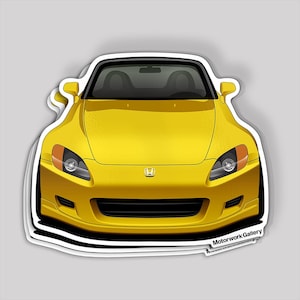 BMW S2000 Aufkleber AP1 Gelb