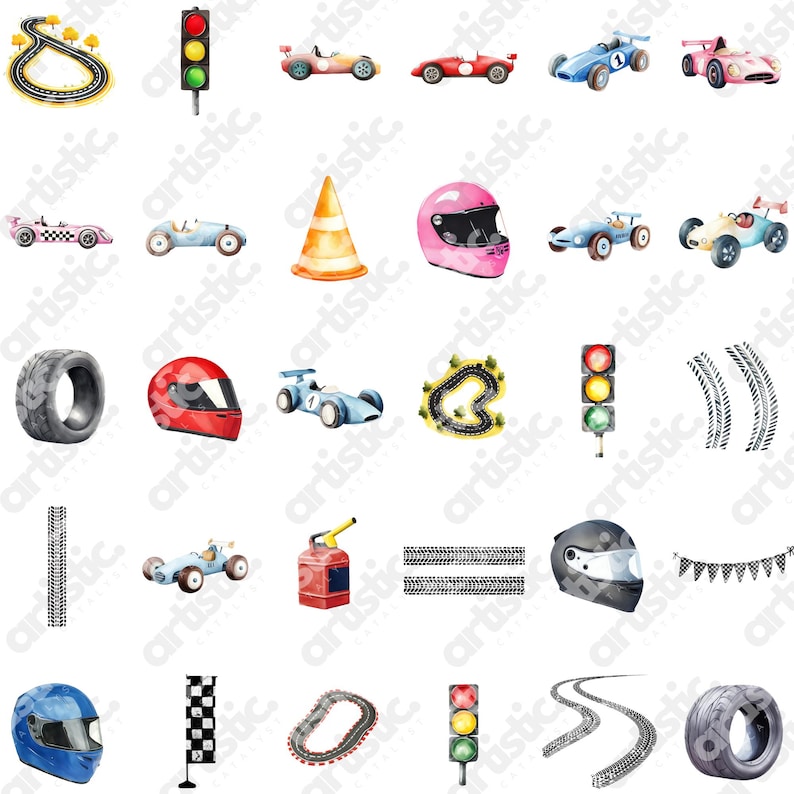 Princess Pink Race Car with a checkered flag, perfect for party decor.