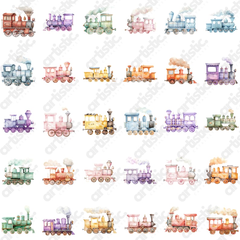 High resolution locomotive image with transparent background, ideal for graphic design and event decorations
