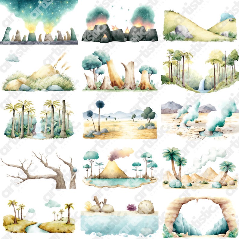Framed wall art mockup featuring playroom decor elements with friendly dinosaurs and greenery.