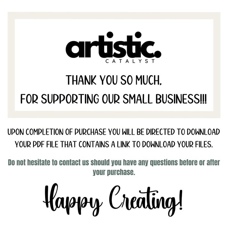 artistic CATALYST logo with Eggnog Latte inspired design. Arrows directing to Etsy homepage for Creamy Drink PNG digital download access.