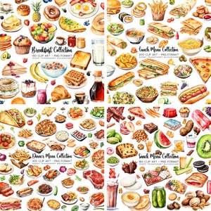 Monochrome Cake Clipart and Cookie Clip art set against 50% grey, emphasizing digital design elements.