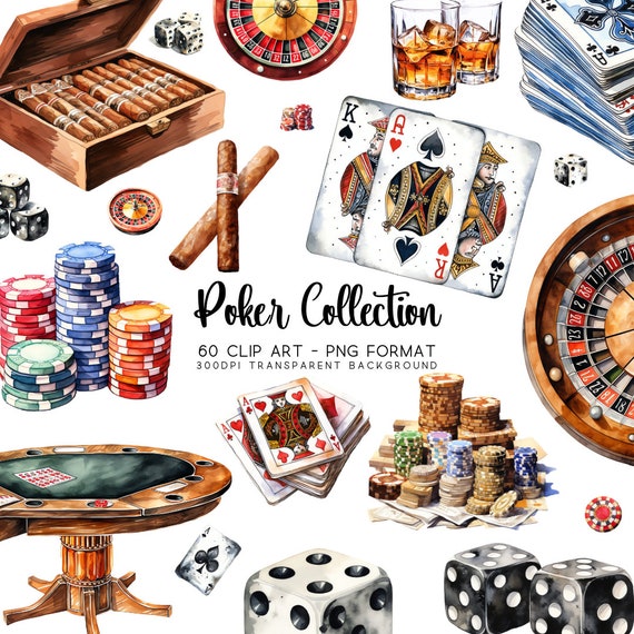 Las vegas clip art - Casino Collection Bundle (3 packs) - digital clipart