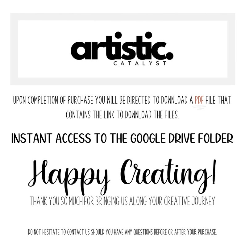 Promotional image for instant Google Drive access to the Donut Clipart Collection.