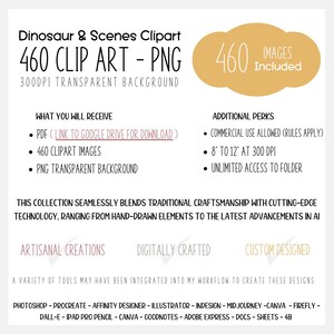 Tabletop party display with t rex printables used on cupcake toppers, favor tags, and banner flags.