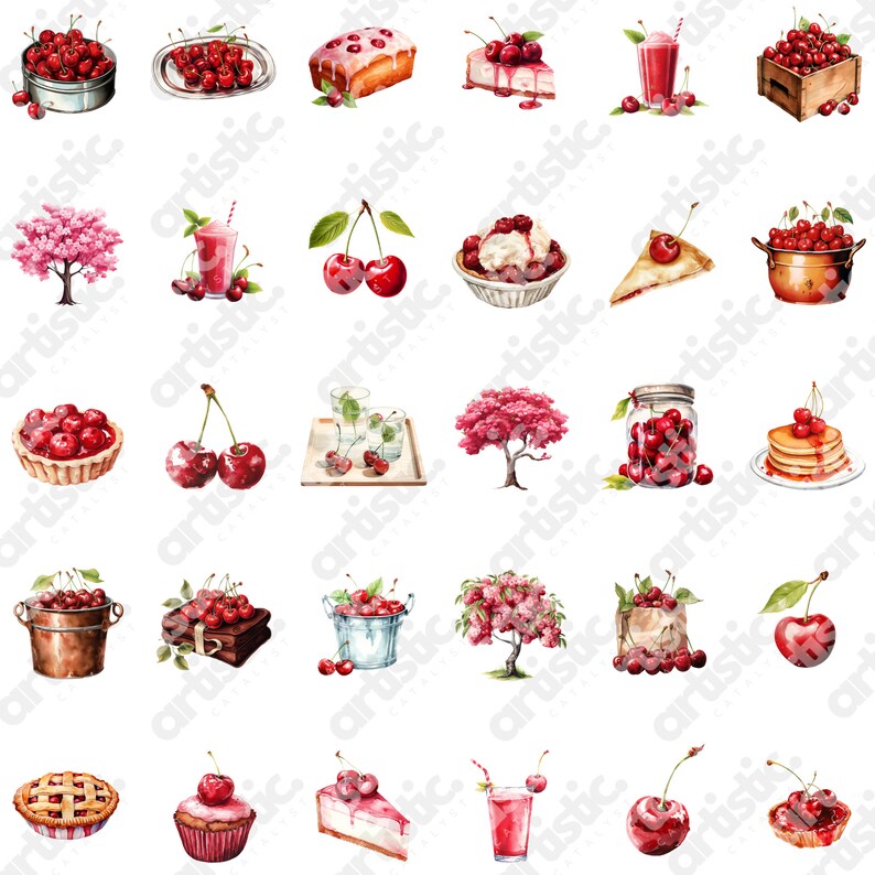 Wooden Crate of Cherries: A vintage wooden crate, brimming with freshly-picked cherries, conveys a harvest directly from the orchard.