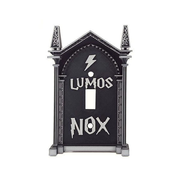 Harry Potter Inspired Lumos Nox | Light Switch Cover