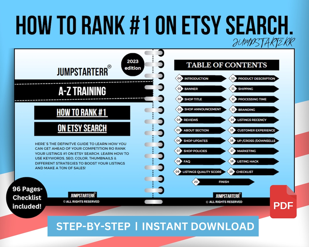 How to Sell on Etsy Products & Rank 1st on Etsy Search Page, How to