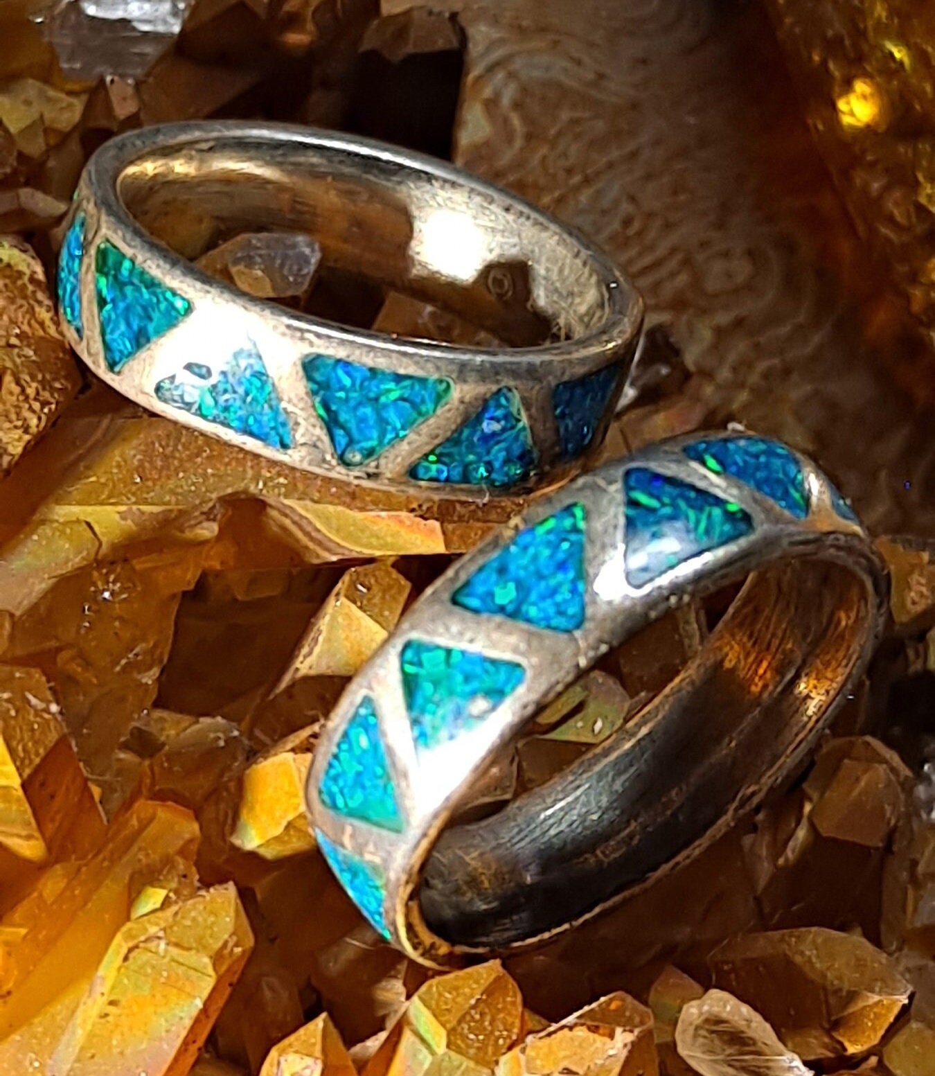 1980s Opal Ring - Etsy