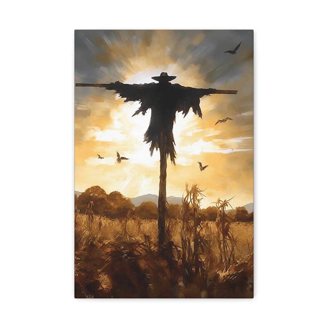 Jeepers Creepers Watercolor Painting, Cult Horror Movie Wall Art, B
