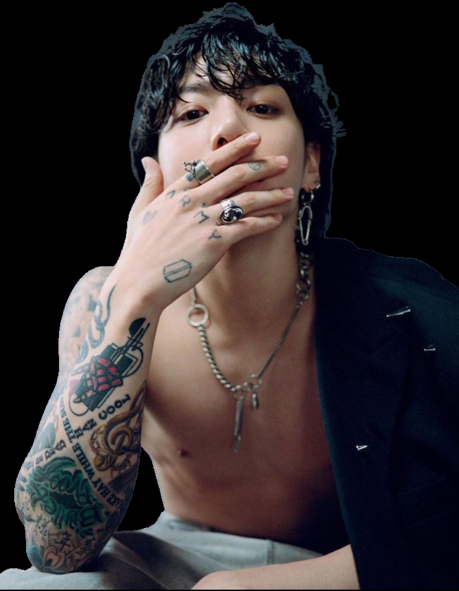 Jungkook BTS SEVEN2 Color Png - Etsy