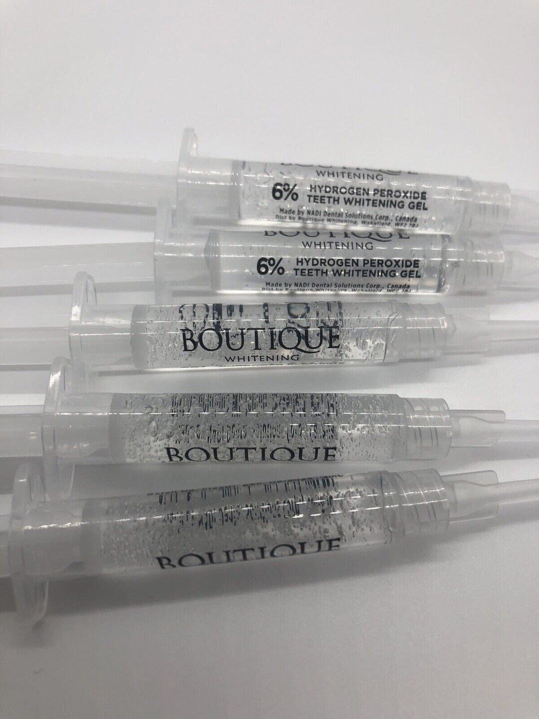 Boutique Whitening Gel Day Treatment 3ml Syringe X5 Etsy UK