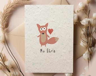 Mo Ghrá! Irish Valentines/Wedding/Anniversary card