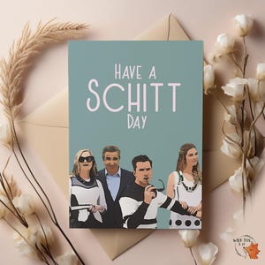 Een fijne dag gewenst | Schitt's Creek | Verjaardagskaart | Grappige kaart