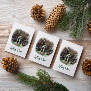 Pack of 3 Irish Christmas cards! Irish Phone box! Nollaig shona!