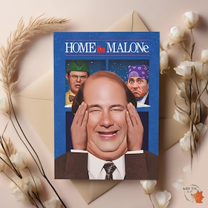 Kevin M-Alone Weihnachtskarte! Allein zu Haus/Büro