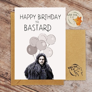 Jon Snow - Happy Birthday dein B*astard I Game of Thrones