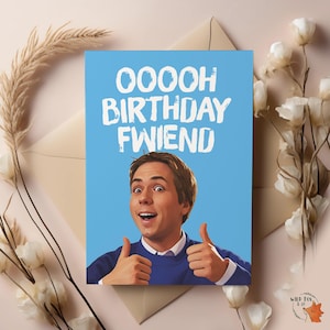 Amie d'anniversaire d'Inbetweeners ! | Carte d'anniversaire | Carte drôle