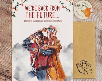 Back to the future Christmas Card!