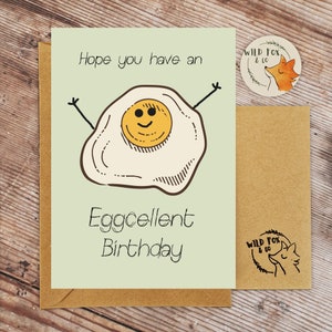 Passez un excellent anniversaire EGGcellent ! | Carte d'anniversaire | Carte drôle |