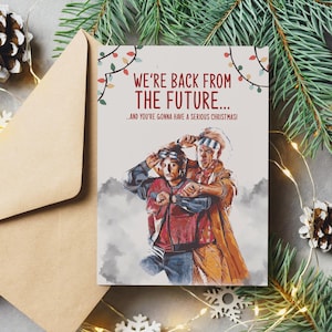 Powrót do przyszłości - kartka świąteczna!