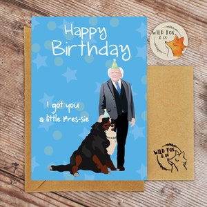 Michael D. Higgins | Ierse president verjaardagskaart |