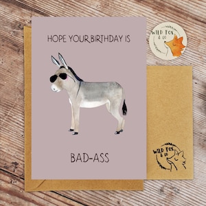 Ich hoffe, Du hast Geburtstag! | Geburtstagskarte | Lustige Karte |
