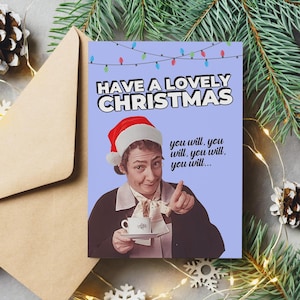 Father Ted Mrs Doyle Christmas Card |