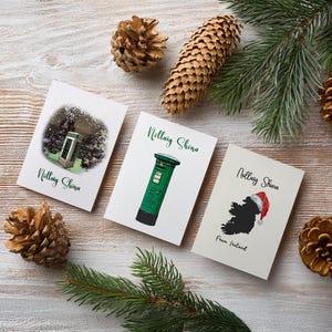 3er Pack Irische Weihnachtskarten!