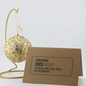 ¡Conjunto de 5 tarjetas navideñas Kraft! Crea tu propio paquete múltiple
