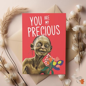 You are my precious! Lord of the Rings Valentines/Wedding/Anniversary card|