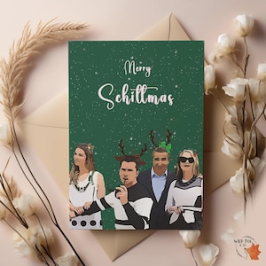 Feliz Natal! | Schitt's Creek | Cartão de Natal | Cartão Engraçado