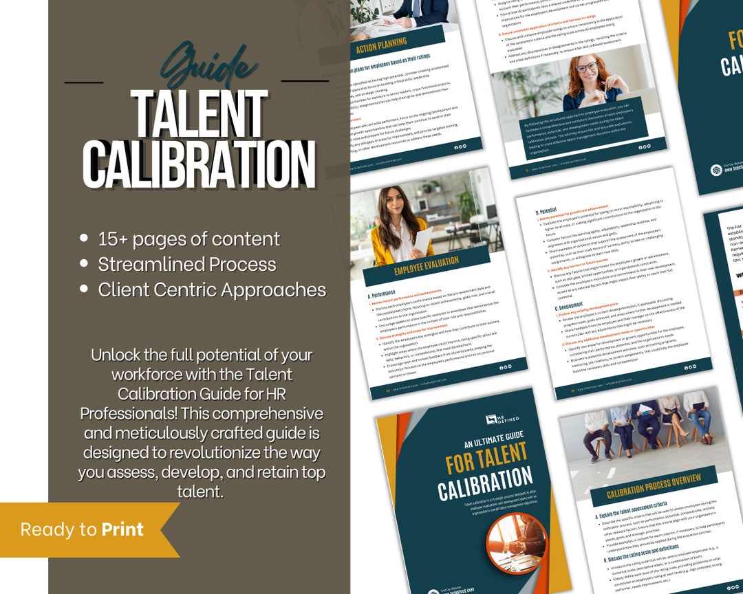 Resource Talent Calibration Guide Etsy