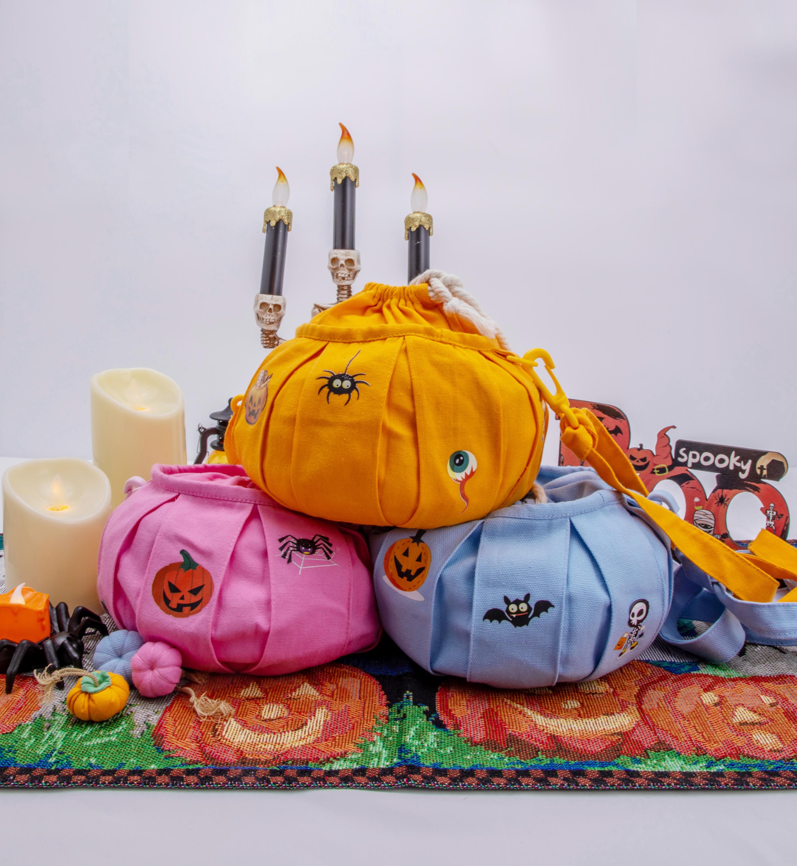 Custom Halloween Basket for Kids, Trick or Treat Bag, Personalized ...