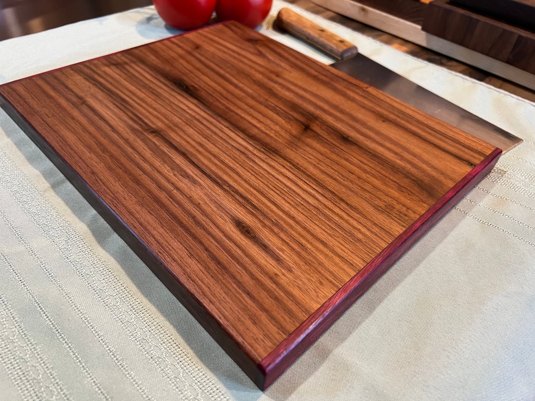 10 X 12 X 3/4 Walnut Face Grain Cutting Board With Etsy