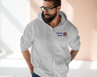 Vintage Airfix Unisex Premium Full Zip Hoodie