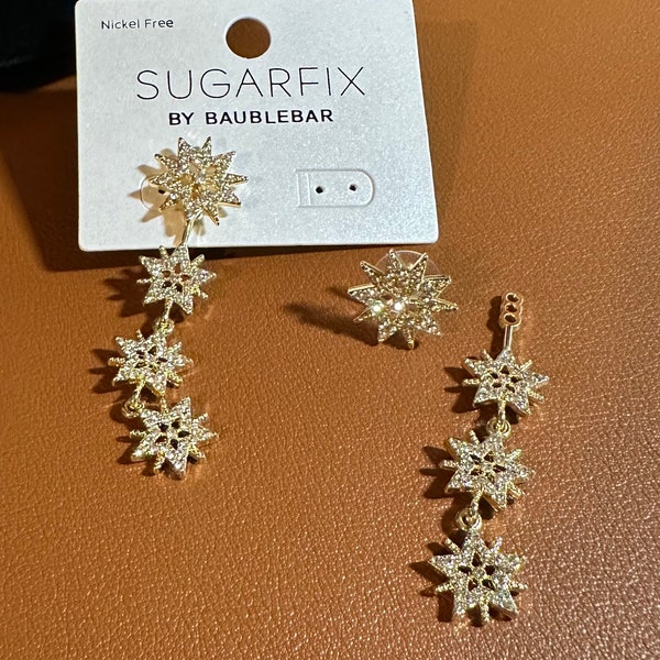 NWT Sugarfix by Baublebar Stars Earrings