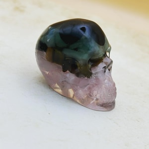 Rose Quartz/Tigers Eye/Green Aventurine | Skull - CUSTOM