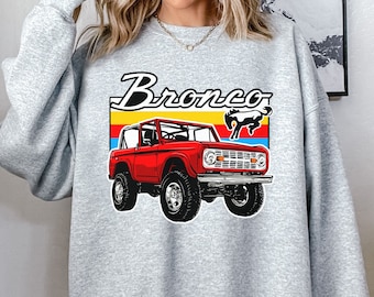 4WD Off-Road Car Sweatshirt, Vintage Pickup Truck Sweatshirt, Safari Drive Sweatshirt, Retro Truck Lover Gift, Mountain Car Hoodie #CZ00381