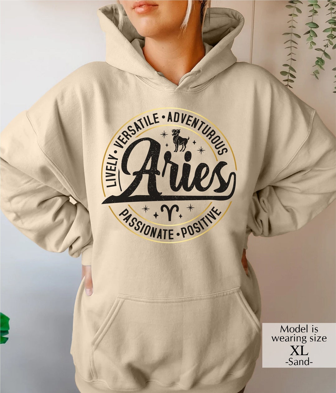 Custom Zodiac Astrology Hoodies, Custom Horoscope Hooded Sweatshirt