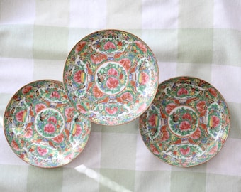 Antique Rose Canton 5.5 inch Plates
